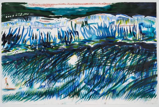 Raymond Pettibon,&nbsp;No Title (This Left Was),&nbsp;2012