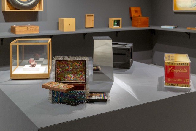 Installation view of Boxes, The Art Show, 2019