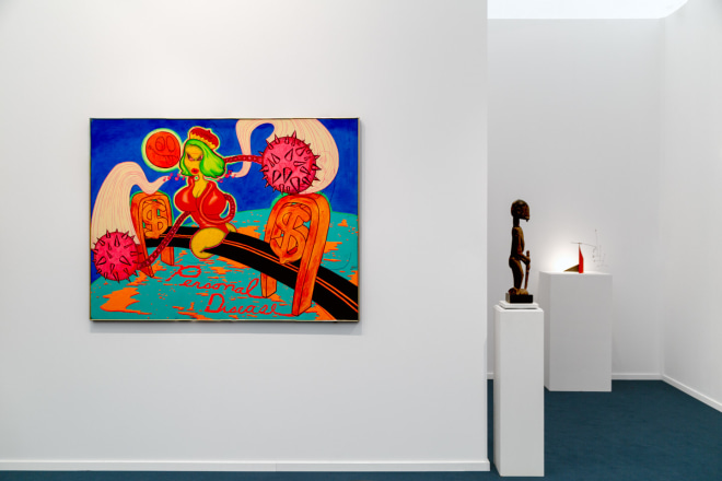 Installation view of Venus Over Manhattan at Frieze Masters, London, 2019