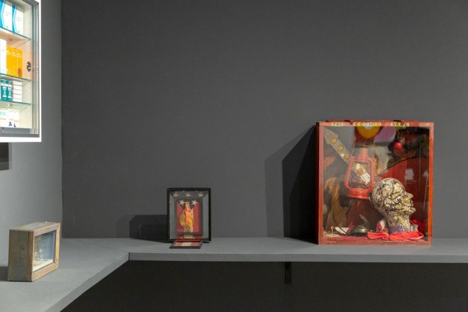 Installation view of Boxes, The Art Show, 2019