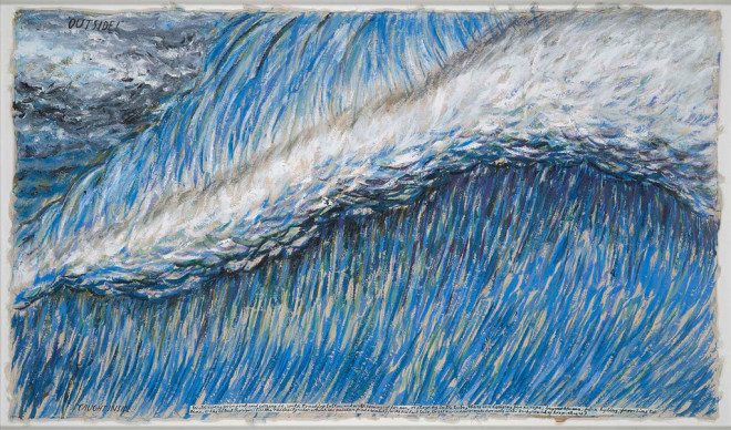 Raymond Pettibon,&nbsp;No Title (Outside! Caught Inside),&nbsp;2007