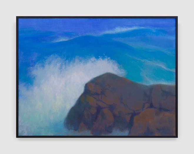 Painting by Richard Mayhew titled Wave from 2004