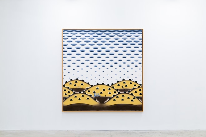 Installation view of Roger Brown, Venus Over Manhattan, New York