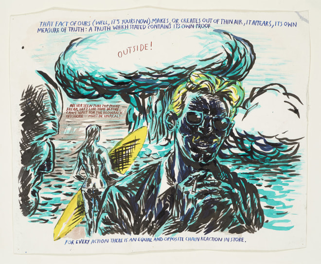 Raymond Pettibon,&nbsp;No Title (That Fact Of),&nbsp;2003