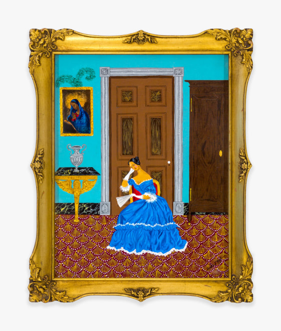 Painting by Andrew LaMar Hopkins titled &quot;Cr&eacute;olit&eacute;&quot; from 202