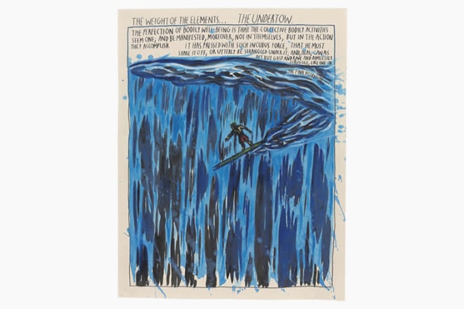 Raymond Pettibon Untitled (The Weight of the Elements...), 1994