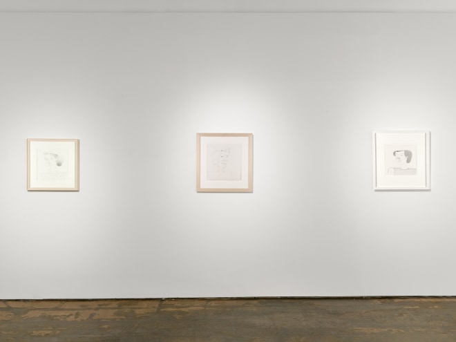 Installation view of &ldquo;Jim Nutt: Portraits&rdquo; at Venus Over Manhattan, New York, 2022