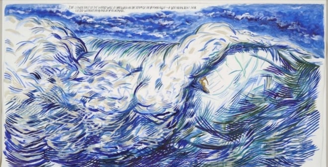 Pettibon &ndash; The lower half, 2011