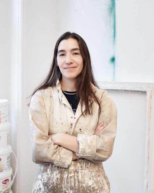 Ana Benaroya photographed in her studio