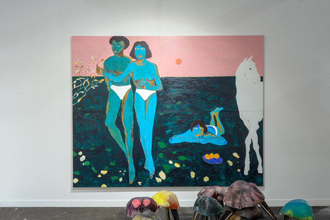 Installation view of Venus Over Manhattan at FIAC 2021