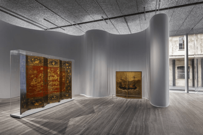 Exhibition view of &ldquo;Paraventi: Folding Screens from the 17th to 21st Centuries&rdquo;. Photo: Delfino Sisto Legnani and Alessandro Saletta &ndash; DSL Studio, &nbsp;