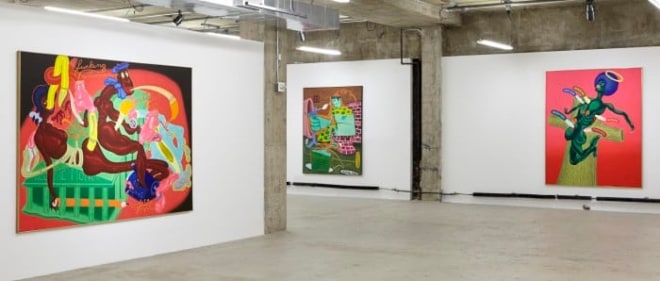 Installation view of &lsquo;Pop to Punk,&rsquo; on view at Venus Over Manhattan through April 18., COURTESY VENUS OVER MANHATTAN