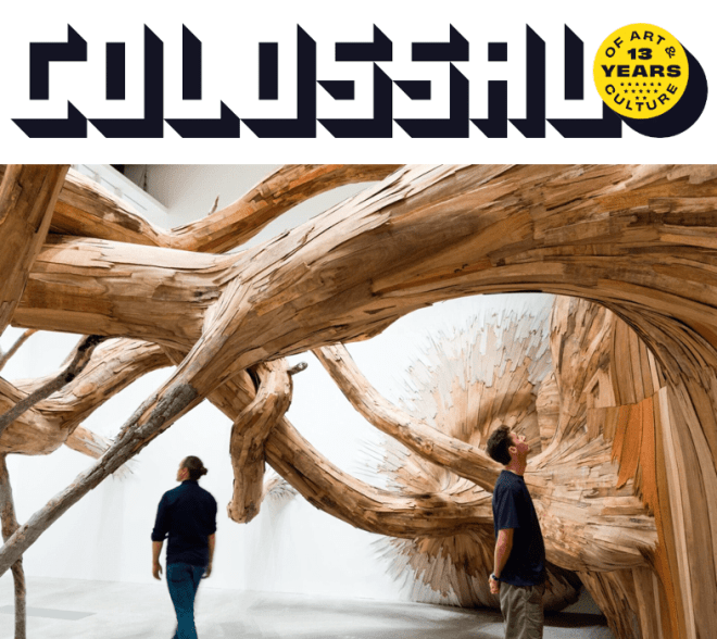 &quot;Henrique Oliveira's Arboreal Labyrinth Ruptures the Entrance to an Enchanting Exhibition&quot;