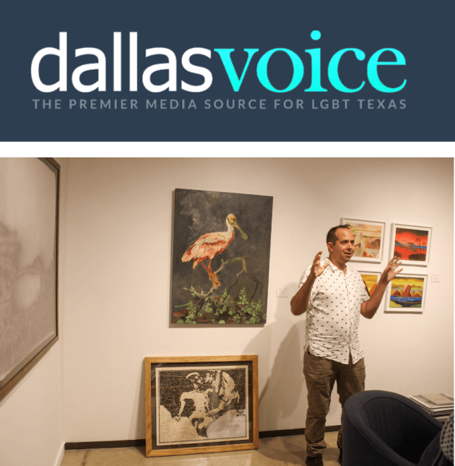 &quot;Scenes from Queering the Fair tour at Dallas Art Fair&quot; in Dallas Voice