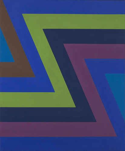 Ultramarine, 1967, Acrylic on canvas