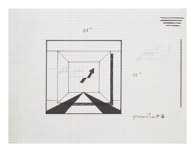 Allan D&#039;Arcangelo&nbsp;, Study for Proposition #16,&nbsp;1966