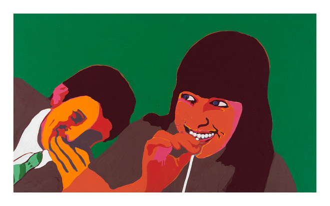 Rosalyn Drexler&nbsp;, Tony, Rosalyn, and John, 1967