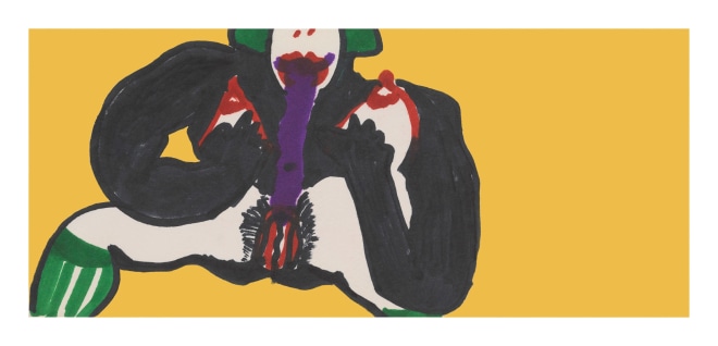 Rosalyn Drexler, Untitled, 1960