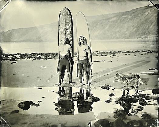 (08.02.08) #2 Wayne + Braden, 2008, unique tintype,