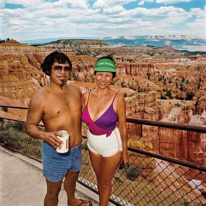 Couple at Sunset Point, Bryce Canyon National Park, Utah 