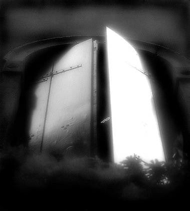 Window Shutter Study, Venice, Italy, 2003, gelatin silver print