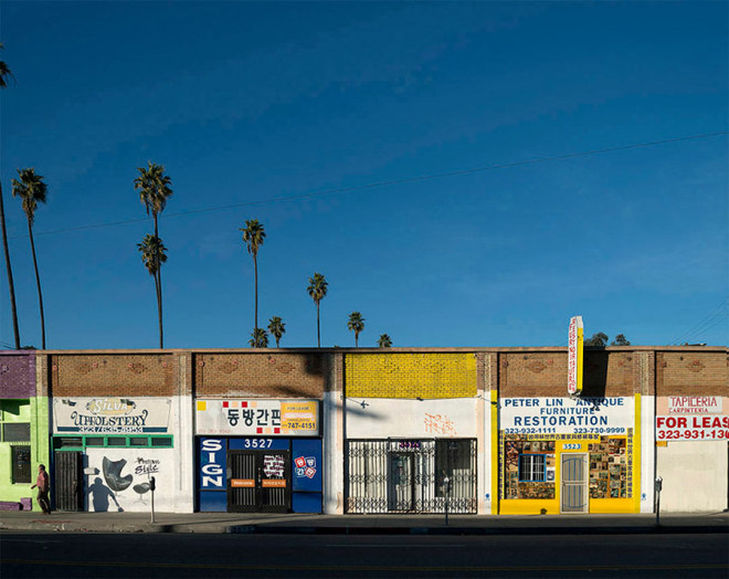 3500 Block, Pico Boulevard, Los Angeles, chromogenic print