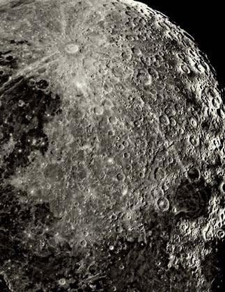 The Moon, around Crater Tycho