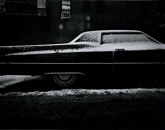 Stephen Salmieri, 1967 Coupe de Ville, New York City, 1973, vintage gelatin silver print, 11 x 14 inches