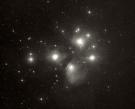 The Pleiades, Wide Field