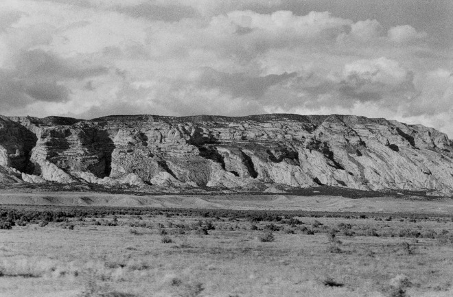 Autolandscape, Utah vintage gelatin silver print