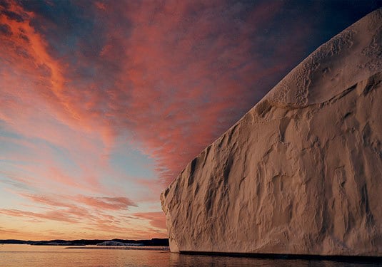 Len Jenshel, Disko Bay, Ilulissat, Greenland, 1999, chromogenic print