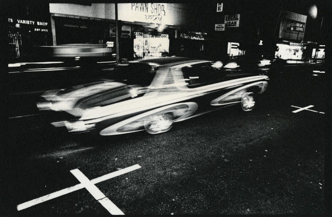 Cruising Night; Whittier Boulevard; East Los Angeles