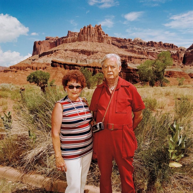 Couple at Capitol Reef National Park, Utah 