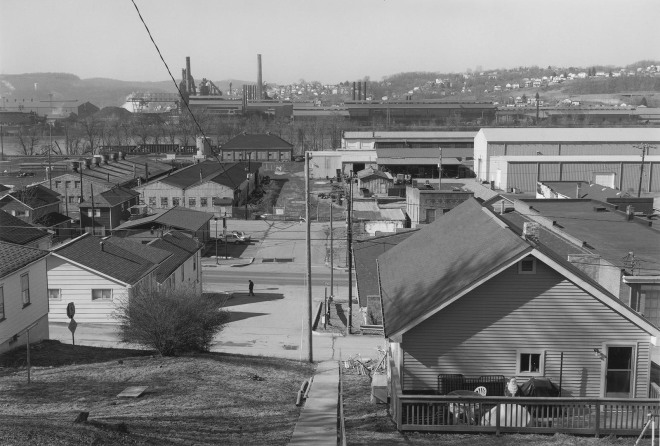 View of Mingo Junction, Ohio, from Follansbee, West Virginia