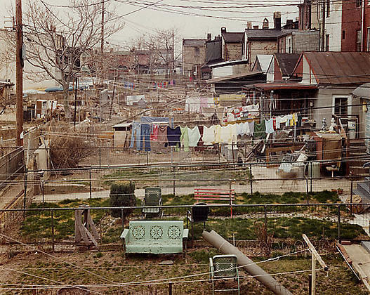 Baltimore, 1980, vintage Ektacolor print, 11 x 14 inches