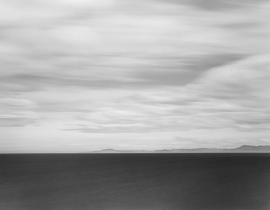 Toward Dunedin, South Pacific, 2003, gelatin silver print