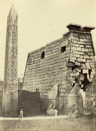 Entrance to the Great Temple, Luxor