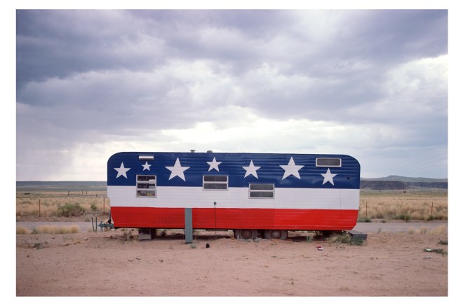 Trailer, Arizona, Route 66, 1975