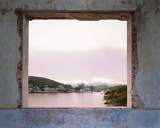 View of La Socapa From Ruins of Club Nautica, Santiago de Cuba, 2004