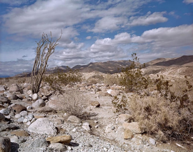 View Toward Coachwhip Canyon, Anza Borrego, CA 