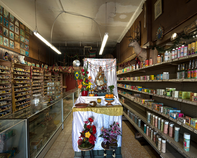 Interior, Pico Boulevard, Los Angeles, chromogenic print