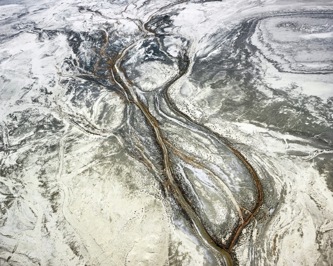 Carson River Flowing to Carson Sink, Looking Northeast, Pleistocene Lake Lahontan, Fallon, Nevada, 2018