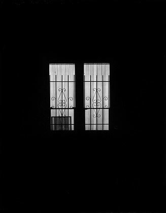 Anza Street, from the Windows Series, 2001, gelatin silver print