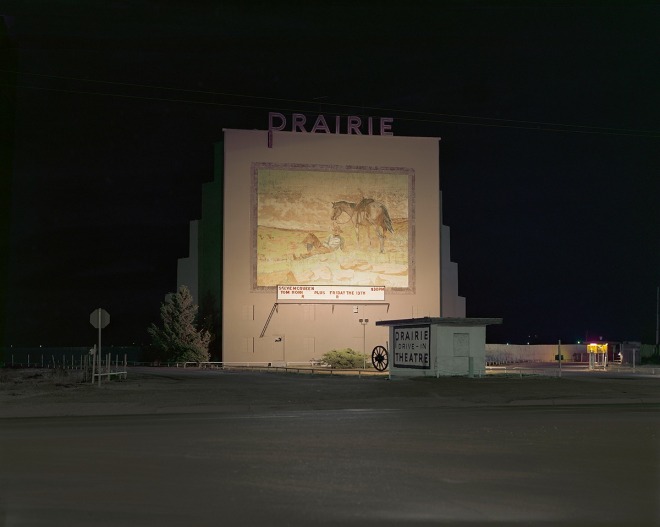 Prairie Drive-in Theater, Dumas, Texas, 1980