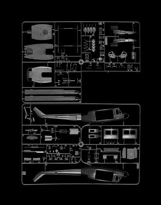 UH-1 Huey, 2005, carbon pigment print, 28 3/4 x 23 inches