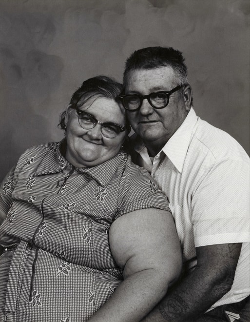 Farmer Couple, Woodland, CA, from American Portraits, 1979-89 &nbsp;