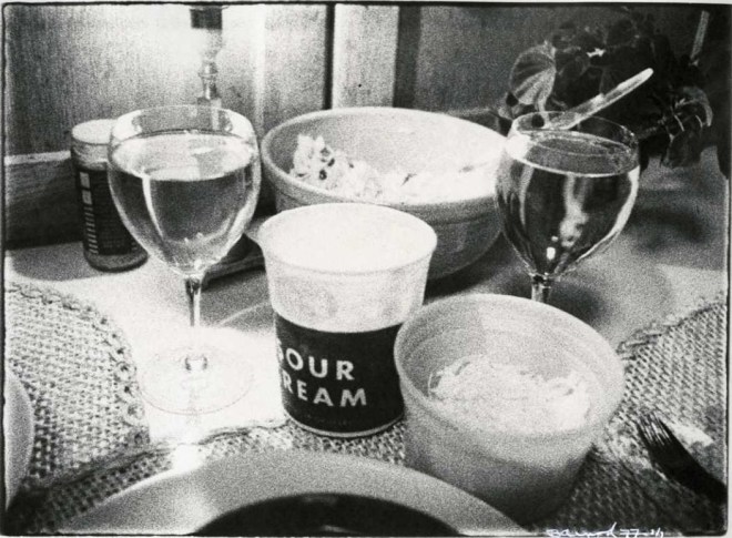 Sour Cream, 1977, vintage gelatin silver print (Itek print)