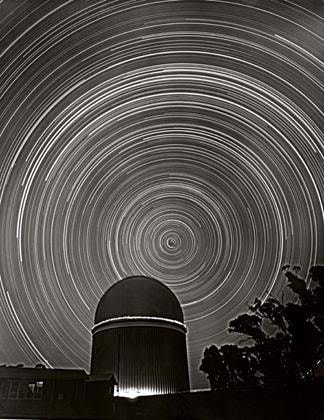 Star Trails around SCP