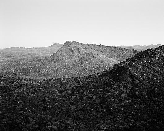 Predator&#039;s View, Sierra Pinacate, Sonora, carbon pigment print, 32 x 40 inches