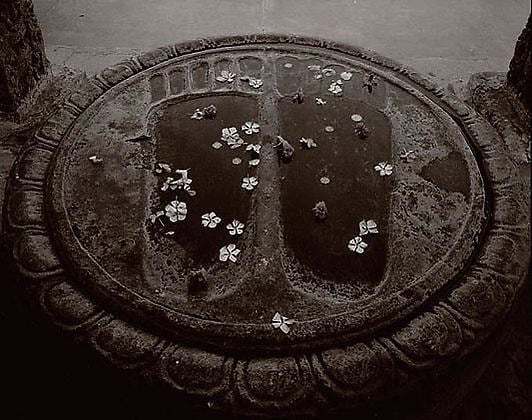 Buddha&#039;s Footprints, India, 1979, 